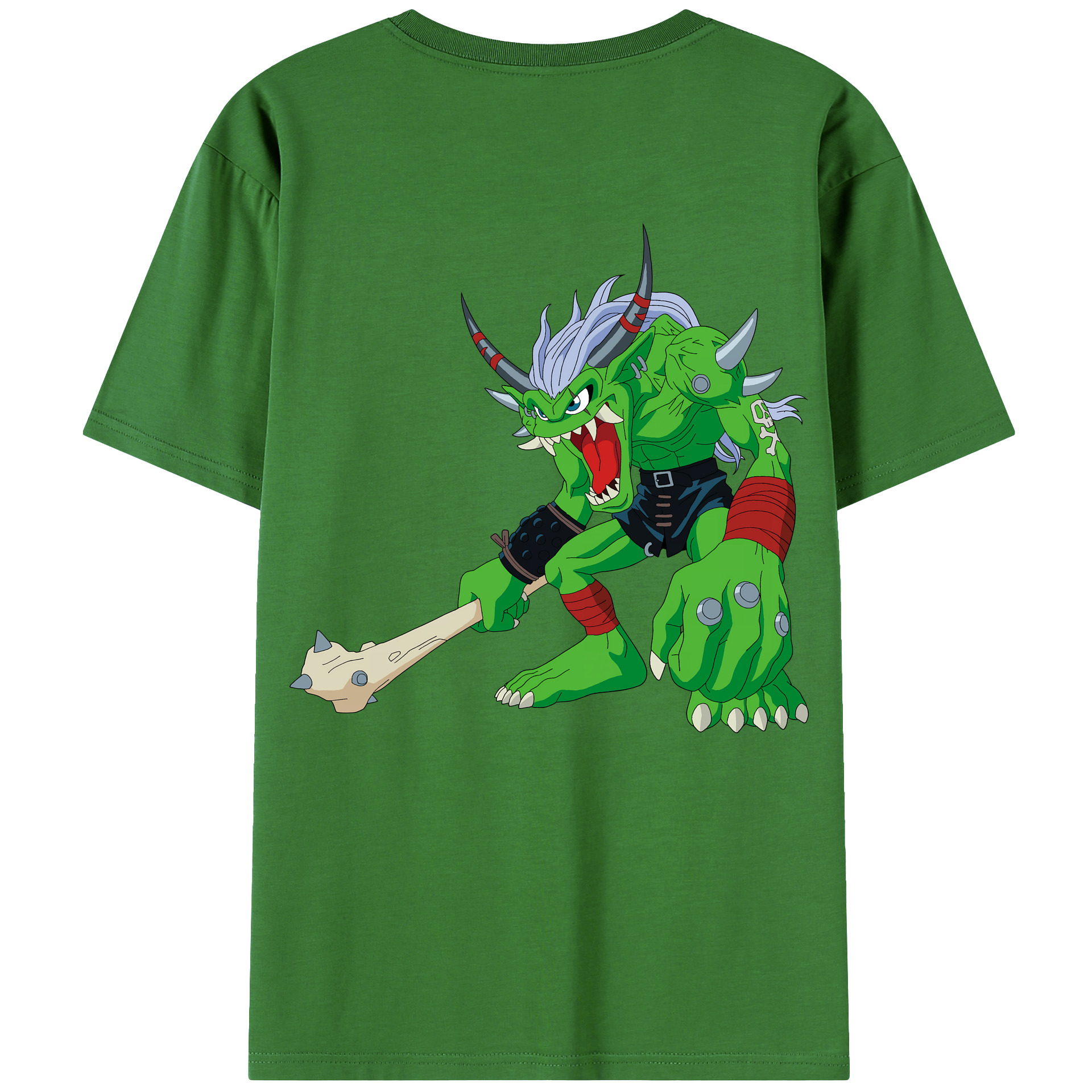 （画像用） Digimon デジタルモンスター/デジモン レディース半袖Tシャツ(バックプリント)